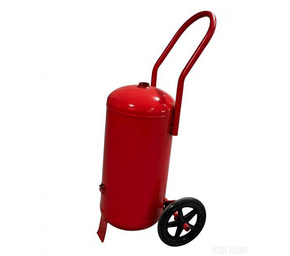 Korean wheeled fire extinguisher