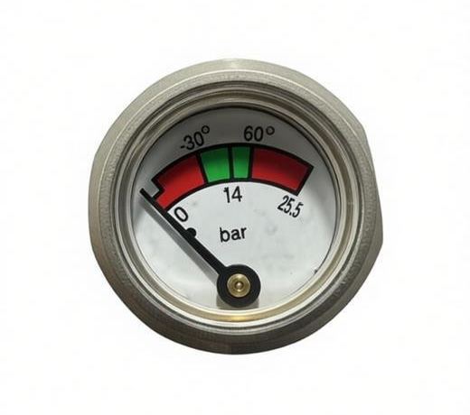 Fire extinguisher pressure gauge